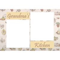 NEW!!! Personalized Photo Collage Grandma's Kitchen Floor Mat  27" x 18" Thumbnail