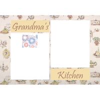 NEW!!! Personalized Photo Collage Grandma's Kitchen Floor Mat  27" x 18" Thumbnail