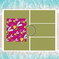 Personalized Photo Collage Beach Shower Curtain Thumbnail