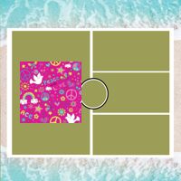 Personalized Photo Collage Beach Shower Curtain Thumbnail