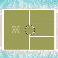 Personalized Photo Collage Beach Shower Curtain Thumbnail